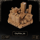 Apocalypse City Filler Tiles printable STL tile preview 7