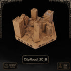 Apocalypse City Road Tiles printable STL tile preview 3