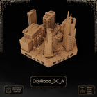 Apocalypse City Road Tiles printable STL tile preview 6