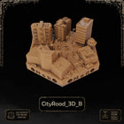 Apocalypse City Road Tiles printable STL tile preview 8