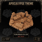 Apocalypse Suburban Filler Tiles printable STL tile preview 1