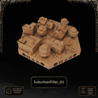 Apocalypse Suburban Filler Tiles printable STL tile preview 3