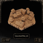 Apocalypse Suburban Filler Tiles printable STL tile preview 5