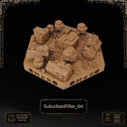 Apocalypse Suburban Filler Tiles printable STL tile preview 7