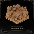 Apocalypse Suburban Road Tiles printable STL tile preview 4