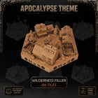 Apocalypse Wilderness Filler Tiles printable STL tile preview 1