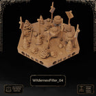 Apocalypse Wilderness Filler Tiles printable STL tile preview 2