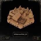 Apocalypse Wilderness Filler Tiles printable STL tile preview 3