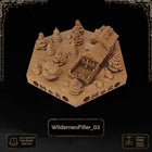 Apocalypse Wilderness Filler Tiles printable STL tile preview 6