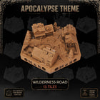 Apocalypse Wilderness Road Tiles printable STL tile preview 1