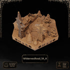 Apocalypse Wilderness Road Tiles printable STL tile preview 2