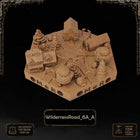 Apocalypse Wilderness Road Tiles printable STL tile preview 3