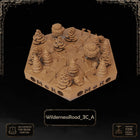 Apocalypse Wilderness Road Tiles printable STL tile preview 7