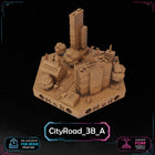 Cyberpunk City Road Tiles printable STL tile preview 6
