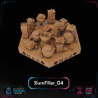 Cyberpunk Slum Filler Tiles printable STL tile preview 4