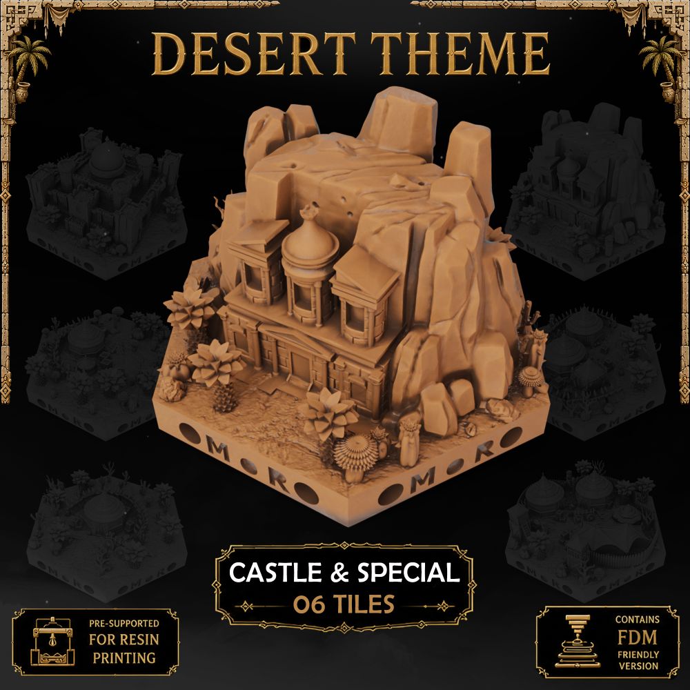Desert Castle & Special Tiles
