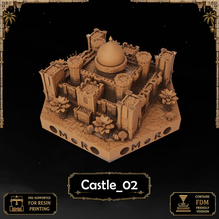 Desert Castle & Special Tiles printable STL tile preview 2 — included tile image 2