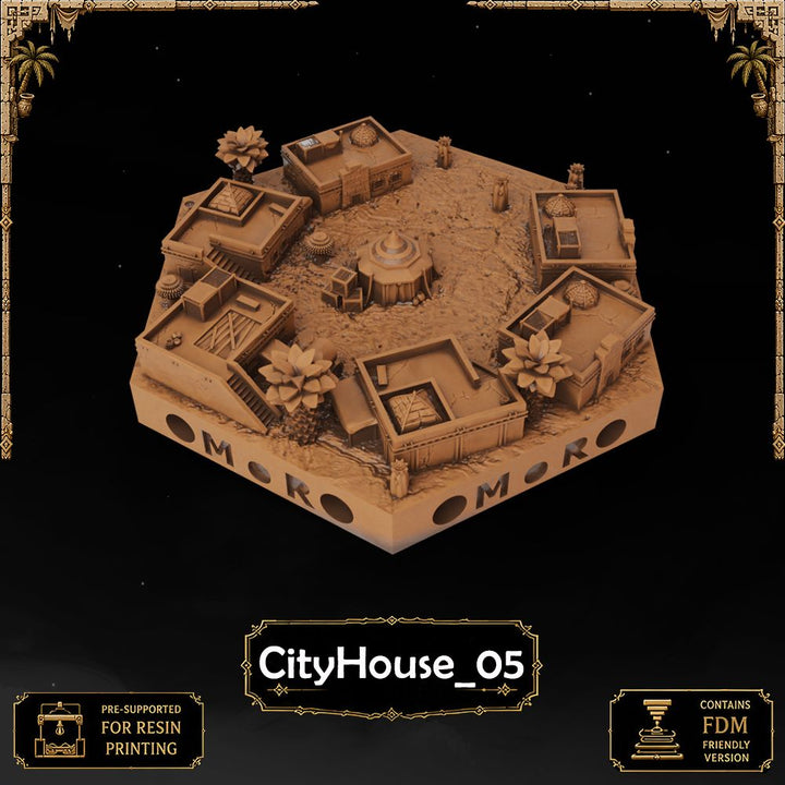 Desert City Filler Tiles printable STL tile preview 5 — included tile image 5