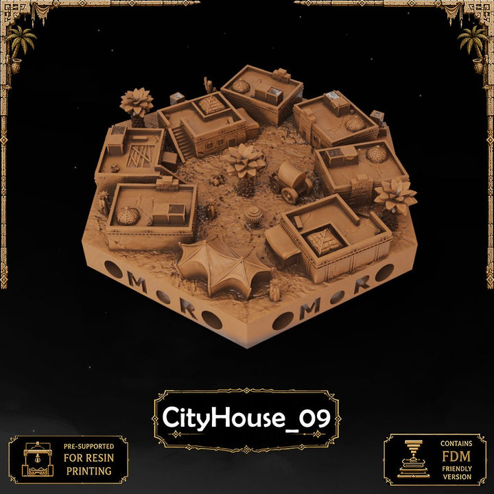 Desert City Filler Tiles printable STL tile preview 10 — included tile image 10