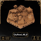 Desert City Road Tiles printable STL tile preview 2