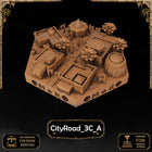 Desert City Road Tiles printable STL tile preview 5