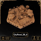 Desert City Road Tiles printable STL tile preview 6