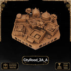 Desert City Road Tiles printable STL tile preview 7