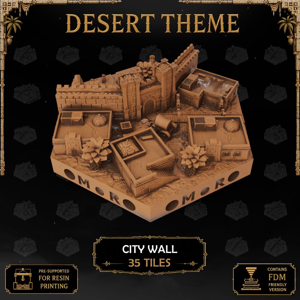 Desert City Wall Tiles