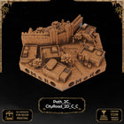 Desert City Wall Tiles printable STL tile preview 6
