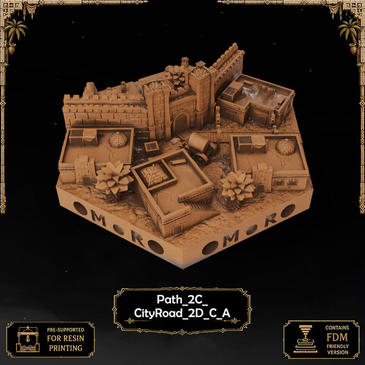 Desert City Wall Tiles printable STL tile preview 12 — included tile image 12