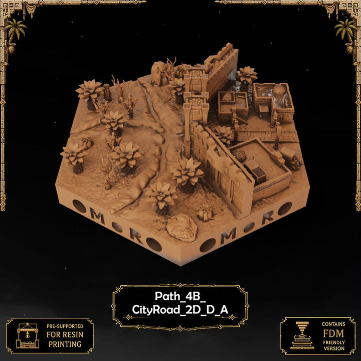 Desert City Wall Tiles printable STL tile preview 19 — included tile image 19