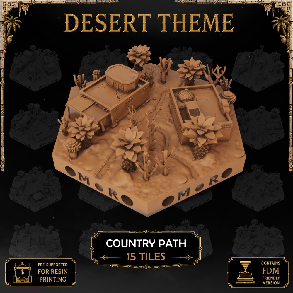 Desert Country Path Tiles