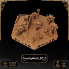 Desert Country Path Tiles printable STL tile preview 6