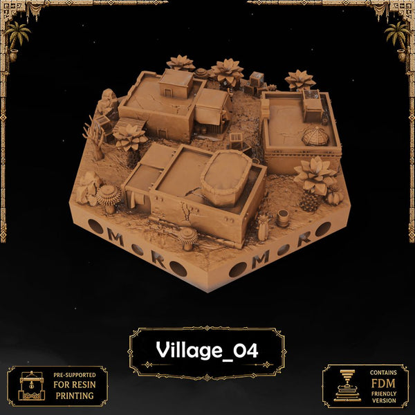 Desert Country Tiles printable STL tile preview 2