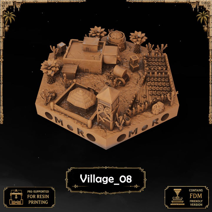 Desert Country Tiles printable STL tile preview 4 — included tile image 4