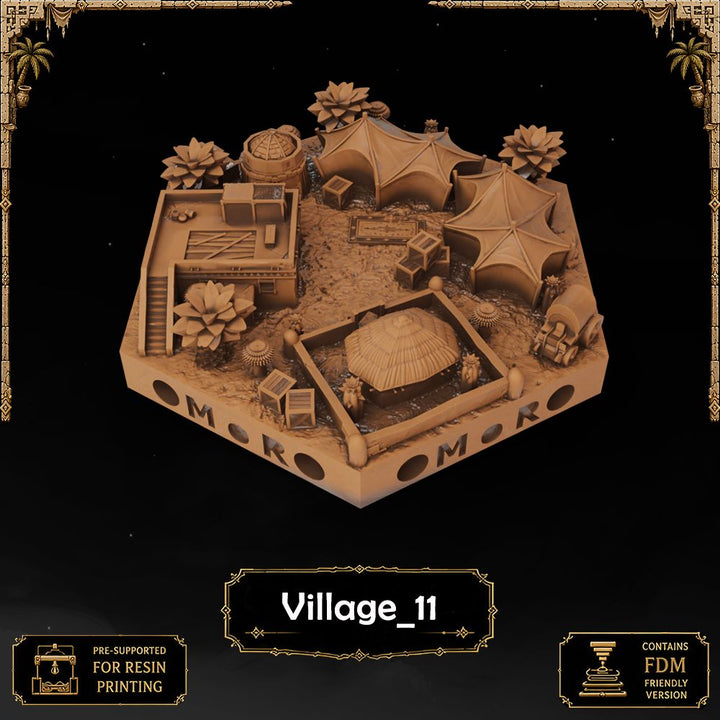 Desert Country Tiles printable STL tile preview 5 — included tile image 5