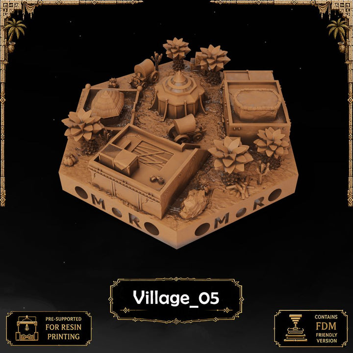 Desert Country Tiles printable STL tile preview 6 — included tile image 6