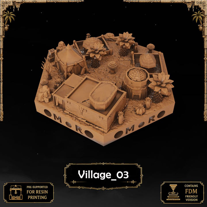 Desert Country Tiles printable STL tile preview 7 — included tile image 7