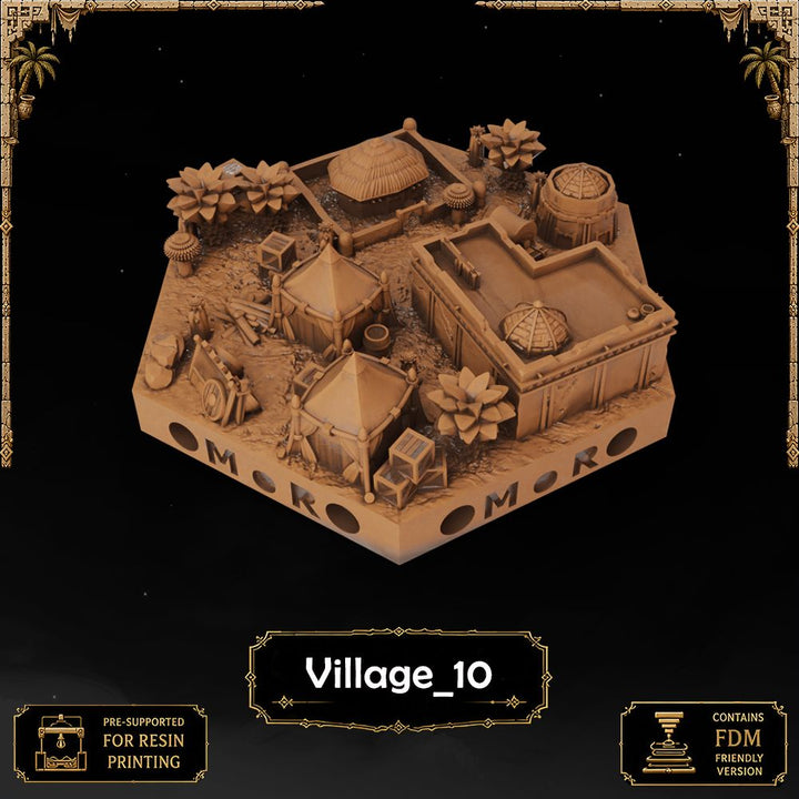 Desert Country Tiles printable STL tile preview 8 — included tile image 8