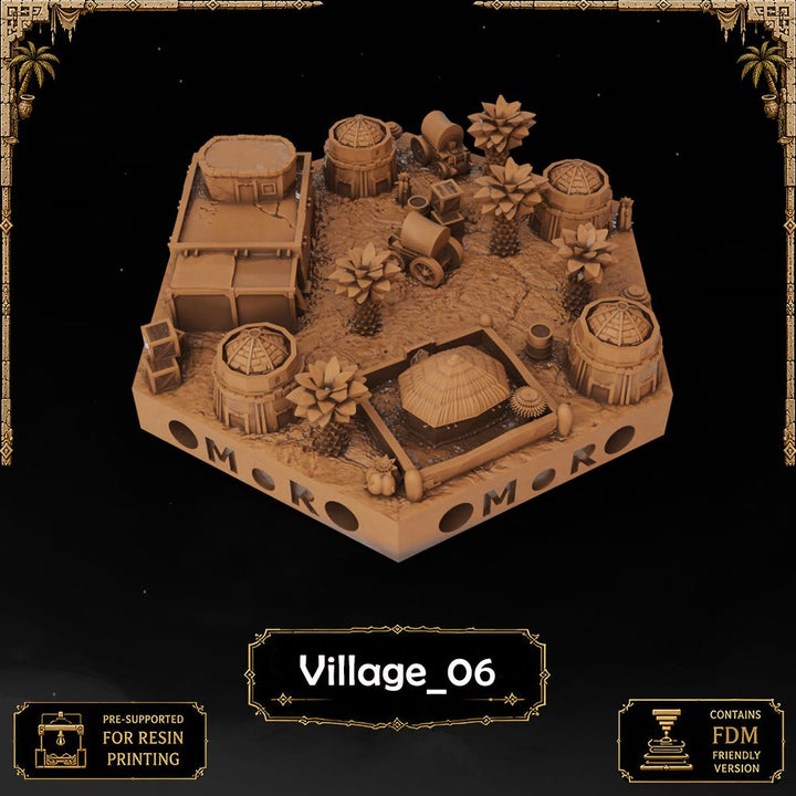 Desert Country Tiles printable STL tile preview 9 — included tile image 9