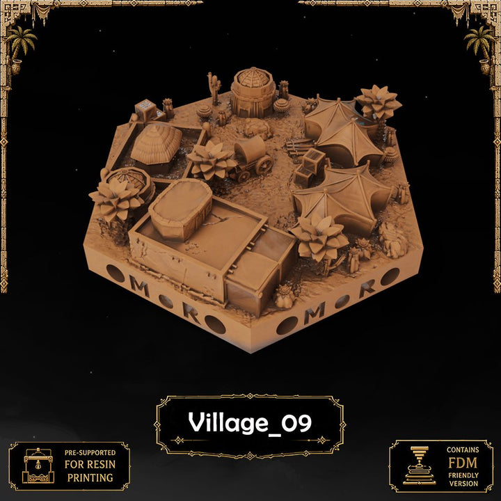 Desert Country Tiles printable STL tile preview 11 — included tile image 11