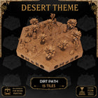 Desert Dirt Path Tiles printable STL tile preview 1