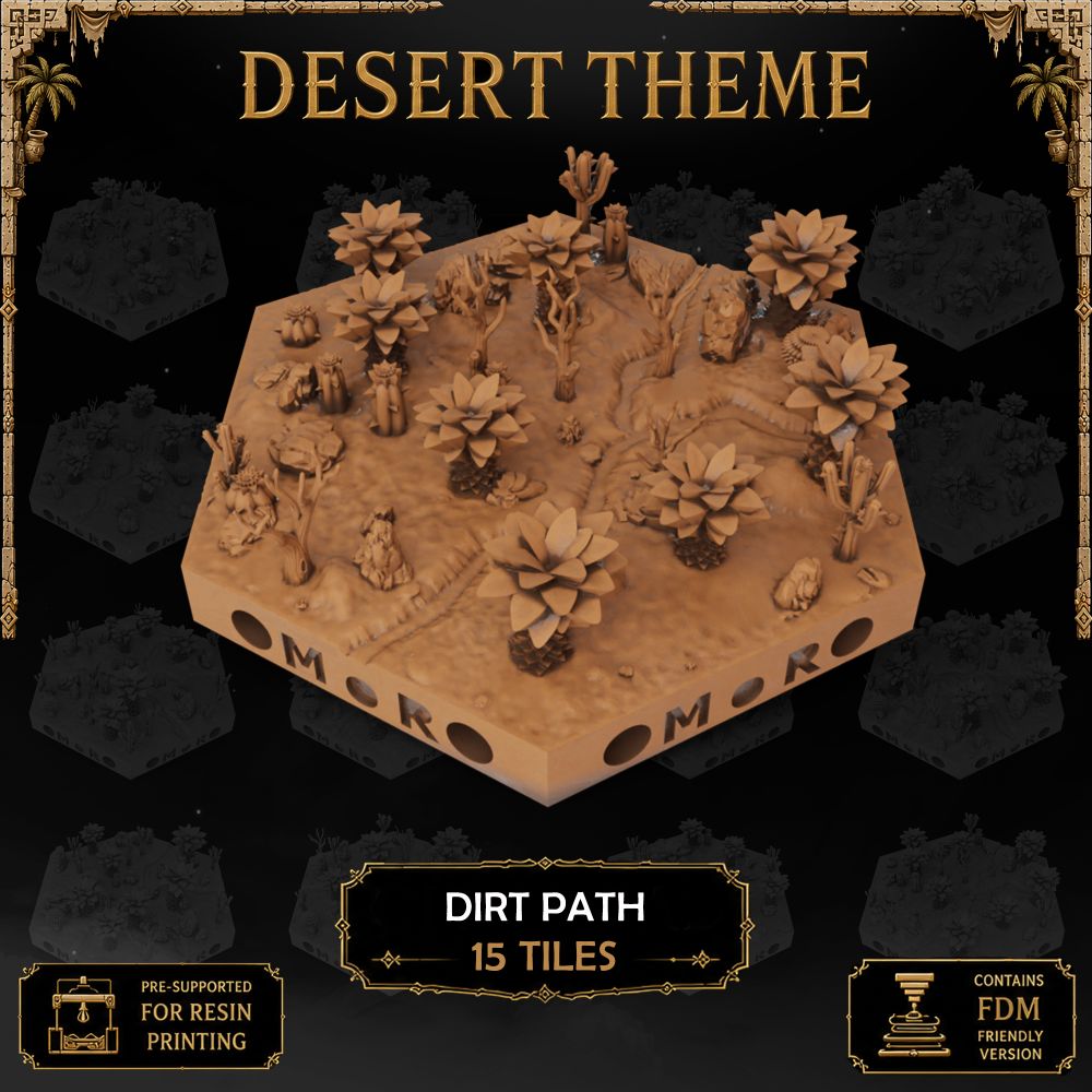 Desert Dirt Path Tiles