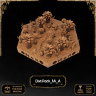 Desert Dirt Path Tiles printable STL tile preview 4