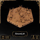 Desert Ground Tiles printable STL tile preview 2