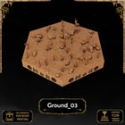 Desert Ground Tiles printable STL tile preview 3