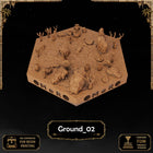 Desert Ground Tiles printable STL tile preview 6