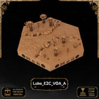 Desert Lake Tiles printable STL tile preview 7