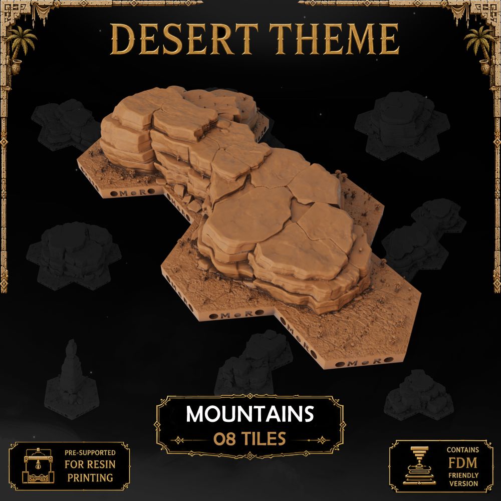 Desert Mountain Tiles