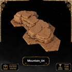 Desert Mountain Tiles printable STL tile preview 4
